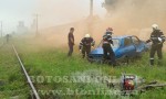 interventie isu pompieri masina accident tren3