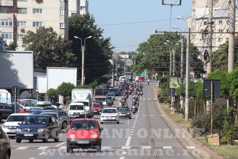 parada motociclisti in Botosani (1)