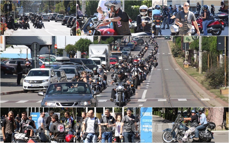 parada motociclisti in Botosani (colaj)