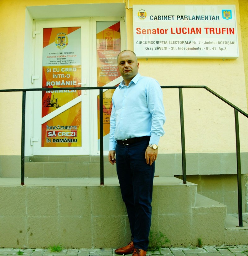 lucian trufin, cabinet saveni