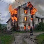 incendiu clădire