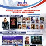 afis festivalul FLOARE ALBASTRA Mihai Eminescu 2024